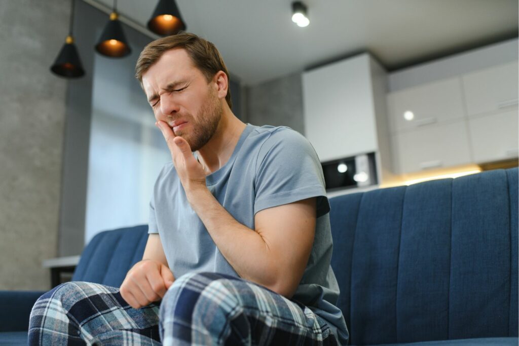Schmerzempflindliche Zähne bei Männern