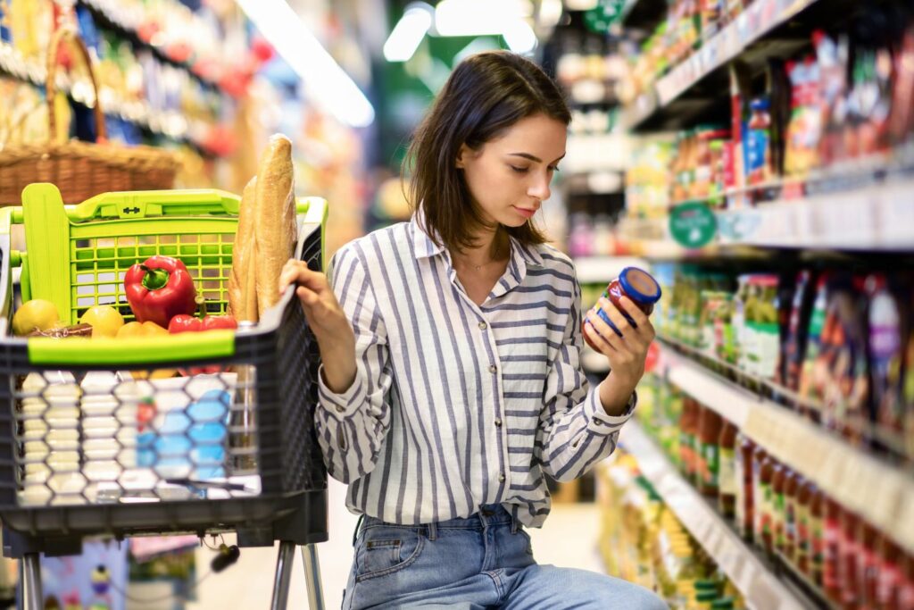 Karies vorbeugen durch die richtige Ernährung: Etiketten